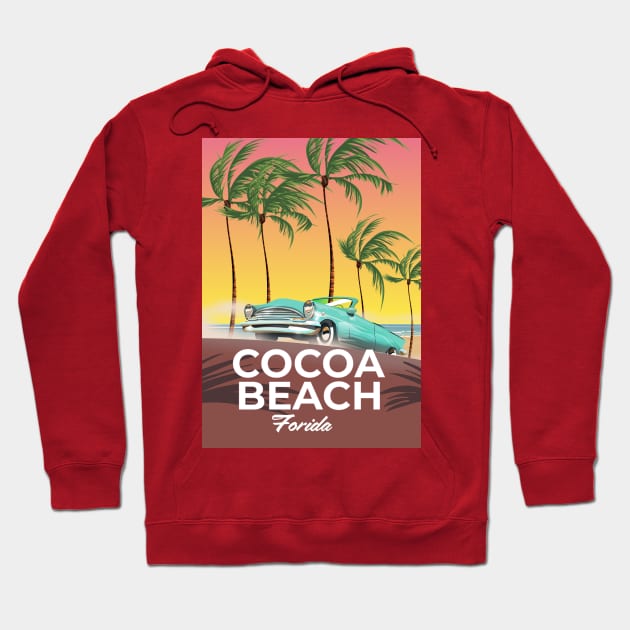 Cocoa Beach Florida Hoodie by nickemporium1